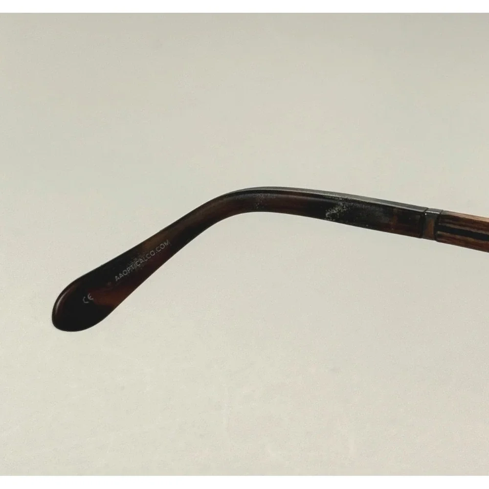 A&A OPTICAL‎ Cremieux Eyeglasses Frame Only 51-18-140 Wood/Plastic Brown